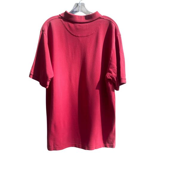 BURBERRY London Polo Golf Shirt in Red - Men's Size Large - Picture 6 of 11